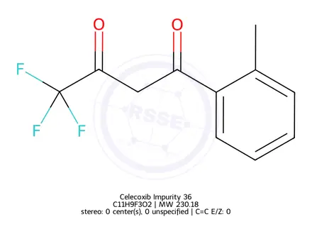 Chemical structure of Celecoxib Impurity 36