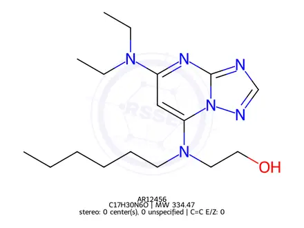 Chemical structure of AR12456