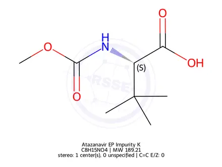 Chemical structure of Atazanavir EP Impurity K