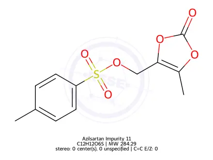 Chemical structure of Azilsartan Impurity 107