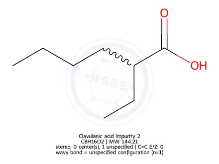 Chemical structure of Clavulanic acid Impurity 2