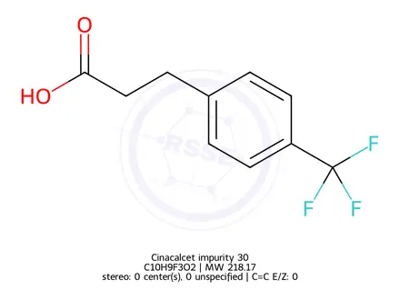 Chemical structure of Cinacalcet impurity 30