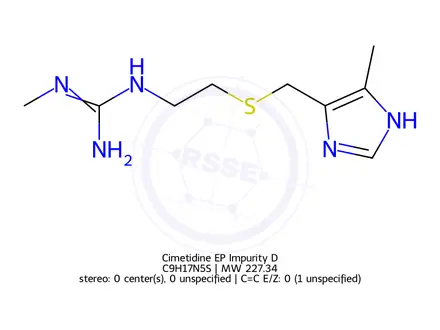 Chemical structure of Cimetidine EP Impurity D