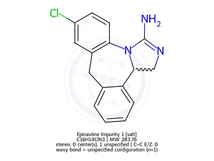 Chemical structure of Epinastine Impurity 1