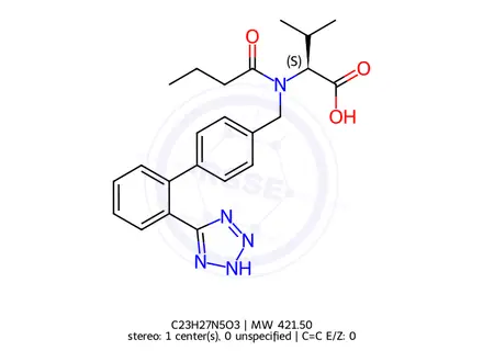 Chemical structure of Valsartan Related Compound B (Valsartan EP Impurity C)