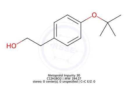 Chemical structure of Metoprolol Impurity 30