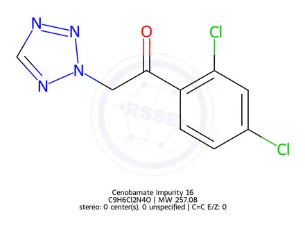 Chemical structure of Cenobamate Impurity 16