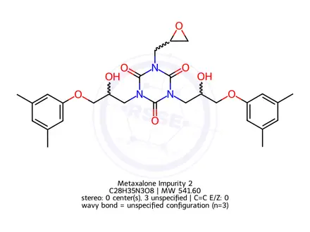 Chemical structure of Metaxalone Impurity 5