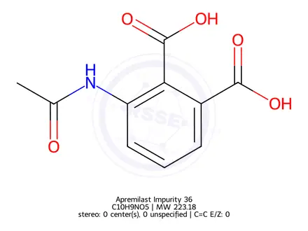 Chemical structure of Apremilast Impurity 36
