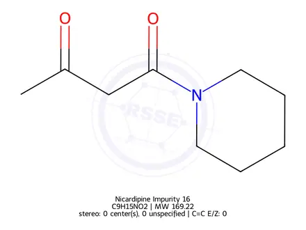 Chemical structure of Nicardipine Impurity 16