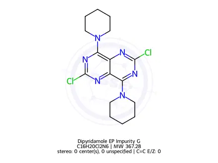 Chemical structure of Dipyridamole EP Impurity G