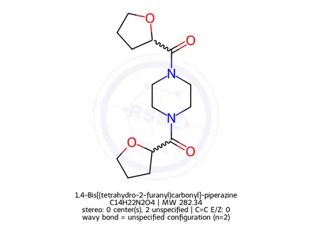 Chemical structure of Terazosin Impurity 15(Terazosin EP Impurity O)