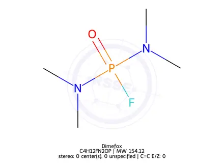 Chemical structure of Dimefox
