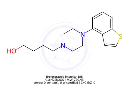 Chemical structure of Brexpiprazole Impurity 108