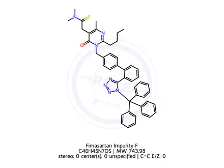 Chemical structure of Fimasartan Impurity F