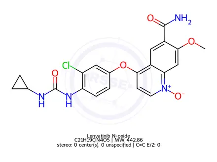 Chemical structure of Lenvatinib Impurity LFS-J