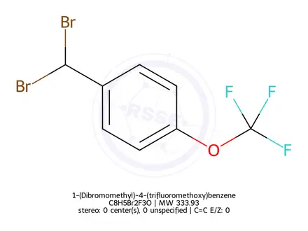 Chemical structure of Pretomanid Impurity 1