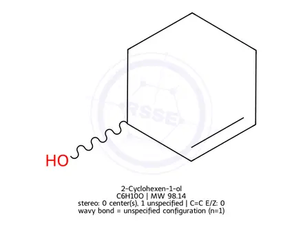 Chemical structure of 2-Cyclohexen-1-ol