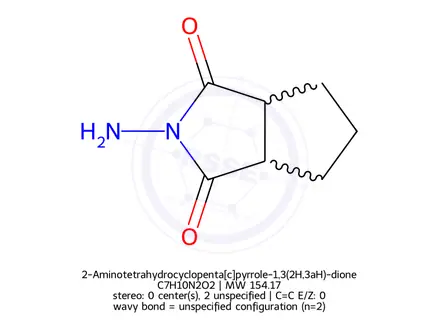 Chemical structure of 2-Aminotetrahydrocyclopenta[c]pyrrole-1,3(2H,3aH)-dione