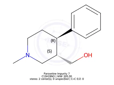 Chemical structure of Paroxetine Impurity 13