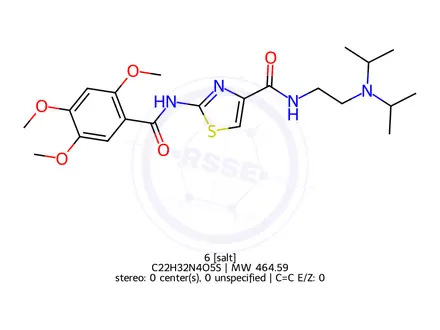 Chemical structure of Acotiamide Impurity 6