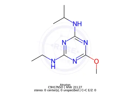 Chemical structure of Atraton (Gesatamine)