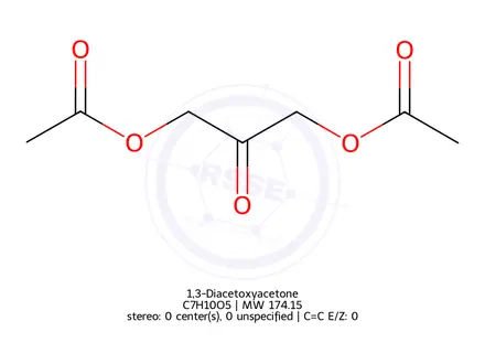 Chemical structure of 1,3-Diacetoxyacetone