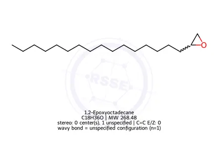 Chemical structure of 1,2-Epoxyoctadecane