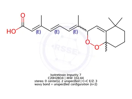 Chemical structure of Isotretinoin Impurity 7
