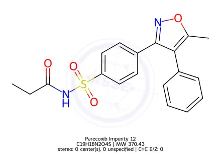 Chemical structure of Parecoxib Impurity 12