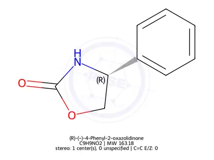 Chemical structure of (R)-4-Phenyloxazolidin-2-one