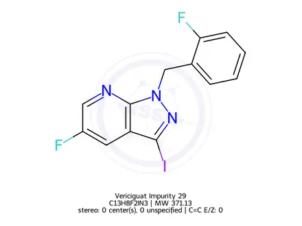 Chemical structure of Vericiguat Impurity 29