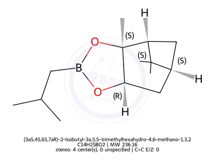 Chemical structure of Bortezomib Impurity 34