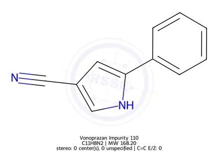 Chemical structure of Vonoprazan Impurity 110
