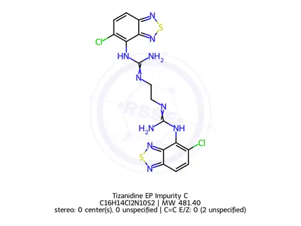 Chemical structure of Tizanidine EP Impurity C
