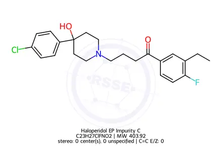 Chemical structure of Haloperidol EP Impurity C