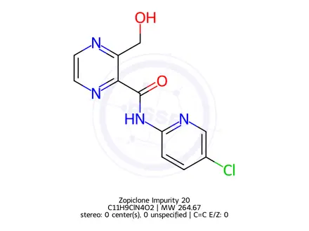 Chemical structure of Zopiclone Impurity 20