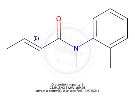 Chemical structure of Crotamiton Impurity 5