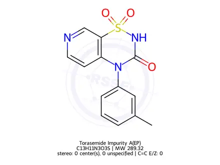 Chemical structure of Torasemide Impurity A(EP)