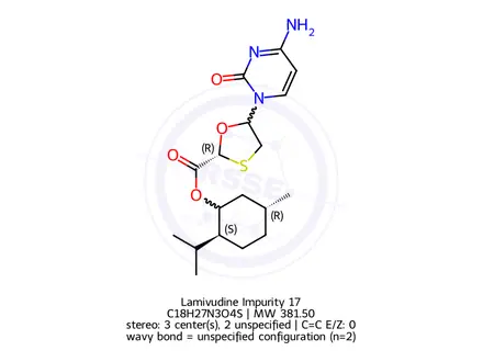 Chemical structure of Lamivudine Impurity 11