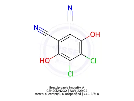 Chemical structure of Brexpiprazole Impurity A