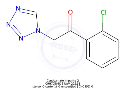 Chemical structure of Cenobamate Impurity 2
