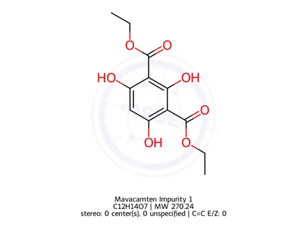 Chemical structure of Mavacamten Impurity 1