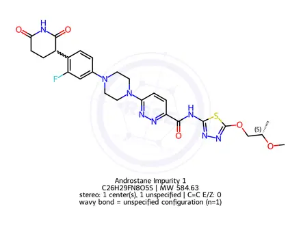 Chemical structure of Delafloxacin Impurity 10