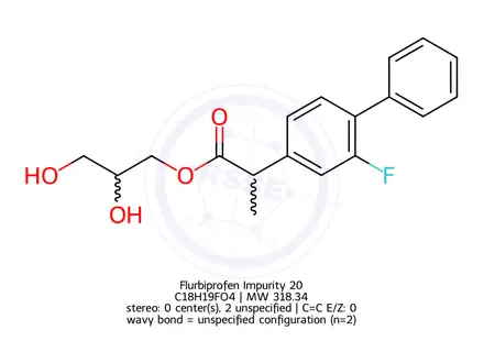 Chemical structure of Flurbiprofen Impurity 20