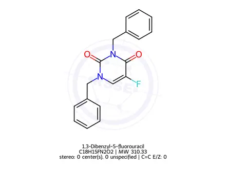 Chemical structure of Fluorouracil Impurity 28