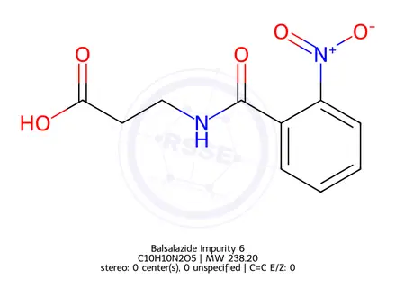 Chemical structure of Balsalazide Impurity 6