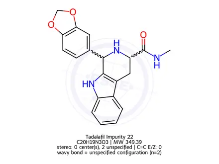 Chemical structure of Tadalafil Impurity 22