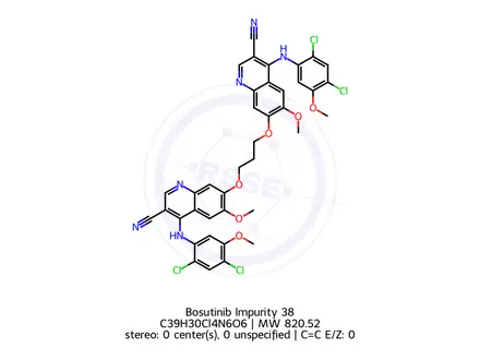 Chemical structure of Bosutinib Impurity 38