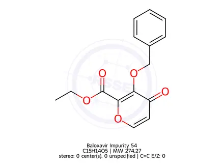 Chemical structure of Baloxavir Impurity 54